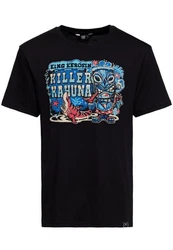 KingKerosin Print Shirt Killer Kahuna Blau/Schwarz/Mischfarben