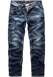 REPUBLIX Straight-Jeans NAT Herren Regular Fit Blau/Dunkelblau
