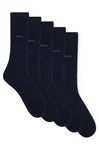 BOSS Businesssocken RS Uni Col CC mit Schriftzug 