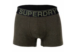 Superdry Herren Boxershorts TRUNK TRIPLE PACK Schwarz/Grau/Grn