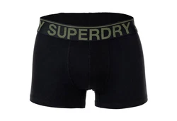 Superdry Herren Boxershorts TRUNK TRIPLE PACK Schwarz/Grau/Grn