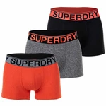 Superdry Herren Boxershorts TRUNK TRIPLE PACK Gelb/Orange