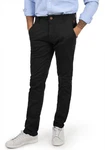 Blend Kainz Herren Chino Hose Regular Fit Schwarz/Khaki