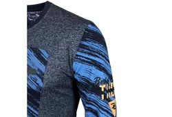 Baxboy Herren Pullover Hoodie Sweatjacke Longsleeve Sweatshirt Jacke Langarm Kapuzenpullover Hoody Sweater (2628) Blau