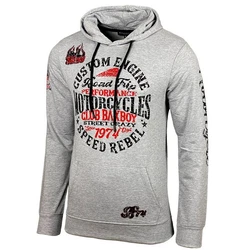 Baxboy Herren Pullover Hoodie Sweatjacke Longsleeve Sweatshirt Jacke Langarm Kapuzenpullover Hoody Sweater (2628) 2628