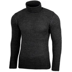 Baxboy Herren Slim Fit Rollkragenpullover Dunkelgrau/Schwarz/Grau/Dunkelgrün