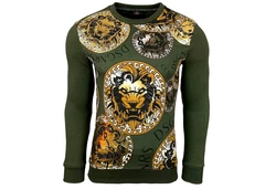 Baxboy Hoodie Herren Sweatshirt Biker Rundhals 3215 3215