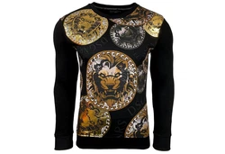 Baxboy Hoodie Herren Sweatshirt Biker Rundhals 3215 3215