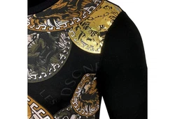 Baxboy Hoodie Herren Sweatshirt Biker Rundhals 3215 3215