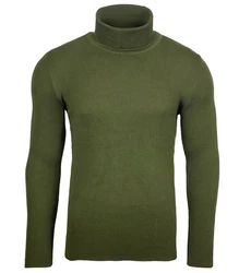 Baxboy Herren Rollkragen Pullover Langarmshirt Slim fit Basic BB-1406 B-1406