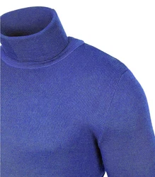 Baxboy Herren Rollkragen Pullover Langarmshirt Slim fit Basic BB-1406 B-1406