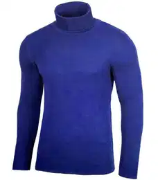 Strickpullover Herren Feinstrick Rollkragen Pullover Slim fit Freizeit B-1406