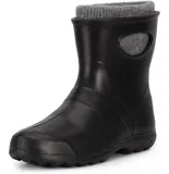 Goldene und schwarze Gummistiefeletten image
