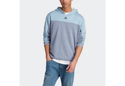 adidas Sportswear Kapuzensweatshirt M MEL HD Grau/Hellblau/Blau
