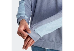 adidas Sportswear Kapuzensweatshirt M MEL HD Grau/Hellblau/Blau
