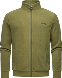 Sweatjacke Trayne Fleece Herren Basic Fleecejacke mit hohem Kragen