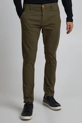 Blend Chinohose Natan Khaki/Dunkelgrün