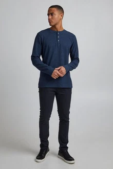 Blend Chinohose Natan Dunkelblau/Blau/Lila/Hellblau