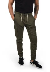 Blend Cargohose BHSellini Dunkelgrün/Khaki