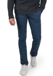 Blend Kainz Herren Chino Hose Regular Fit Dunkelblau/Hellblau/Blau