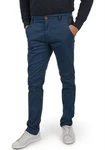 Blend Kainz Herren Chino Hose Regular Fit Dunkelblau/Hellblau/Blau