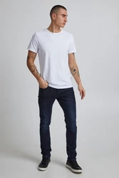 Blend Slim-fit Jeans BLEND BHJet Weiß/Creme/Hellblau