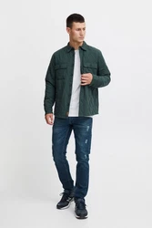 Blend 5-Pocket Jeans BHJet Grün/Dunkelgrün
