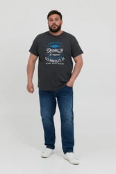 Blend 5-Pocket-Jeans Style BHJoe Grau/Dunkelblau/Blau/Dunkelgrau