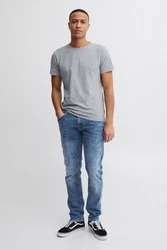 Blend of America 5-Pocket-Jeans Twister Fit Blau/Hellblau