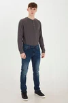 Blend of America 5-Pocket-Jeans Twister Fit Blau/Rot/Khaki