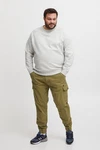 Blend Cargohose Cargo Chino Jogger Stoffhose (4039) Khaki/Dunkelgrün/Beige