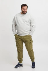 Blend Cargohose Cargo Chino Jogger Stoffhose (4039) Khaki/Dunkelgrün/Beige