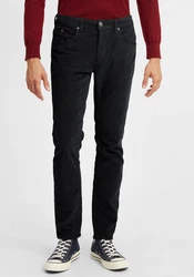 Blend Stoffhose BHManito Schwarz/Rot/Dunkelgrau/Braun