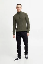 Blend Slim-fit Jeans Twister (1-tlg) Dunkelblau/Schwarz