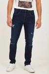 Blend 5-Pocket Jeans BHAverell Lila/Dunkelblau/Blau/Hellblau