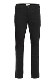 Blend Stoffhose Newbury Schwarz/Khaki/Dunkelgrau