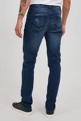 11 Project 5-Pocket-Jeans Style PRPierino Dunkelblau/Blau