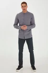 Blend Chinohose BHBrano Hellgrau/Lila/Grau/Dunkelrot/Dunkelgrau
