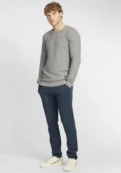 Blend Chinohose BLEND BHWalton Dunkelblau/Grau/Blau