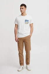 Blend Stoffhose BLEND BHWoven Creme/Khaki/Weiß/Braun/Beige