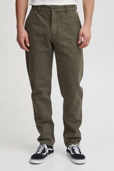 Blend Stoffhose BLEND BHWoven Khaki/Dunkelgrün/Creme