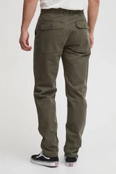 Blend Stoffhose BLEND BHWoven Khaki/Dunkelgrün/Creme