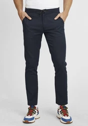 Blend Stoffhose BLEND BHPonti Dunkelblau/Hellblau