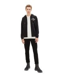 TOM TAILOR Denim Chino Slim Fit Khaki/Schwarz/Dunkelgrau