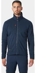 Helly Hansen Fleecejacke Kensington Knit Dunkelblau/Braun/Hellblau