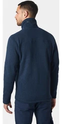 Helly Hansen Fleecejacke Kensington Knit Dunkelblau/Braun/Hellblau