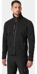 Helly Hansen Fleecejacke Kensington Knit Orange/Schwarz/Dunkelgrau