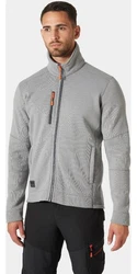 Helly Hansen Fleecejacke Kensington Knit Grau/Hellgrau