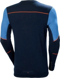 Helly Hansen Longsleeve Lifa Merino Crewneck Hellblau