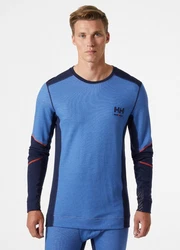 Helly Hansen Longsleeve Lifa Merino Crewneck Hellblau